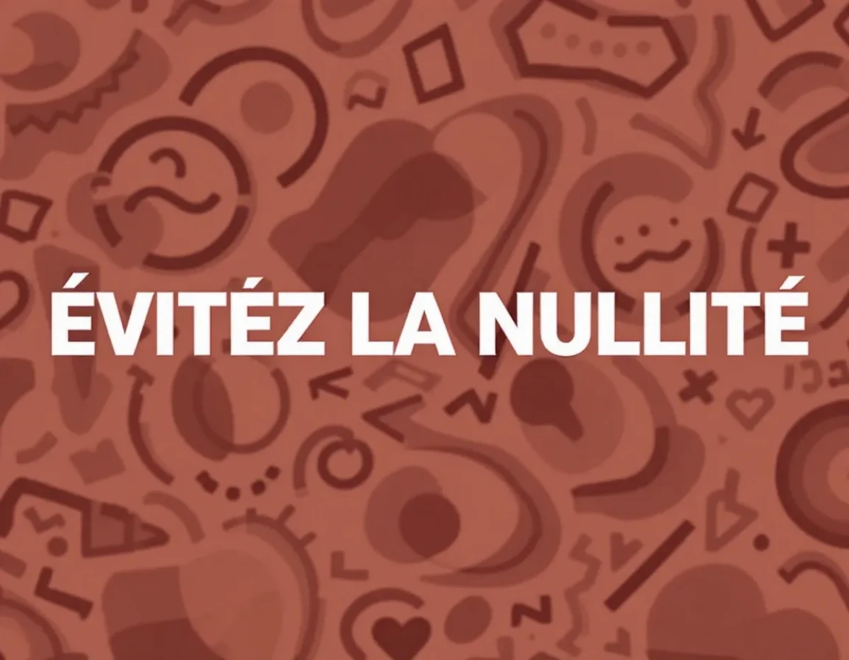 Consentement et Vices de Procédure : Évitez la Nullité