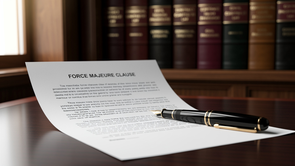Quand invoquer la force majeure code civil dans un contrat