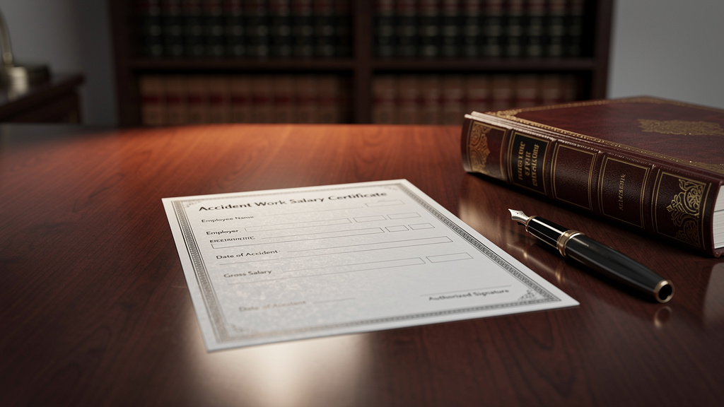 Comment une attestation de salaire accident de travail facilite votre situation