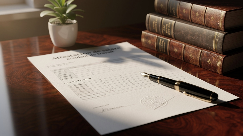Attestation de salaire accident de travail : qui est concerné
